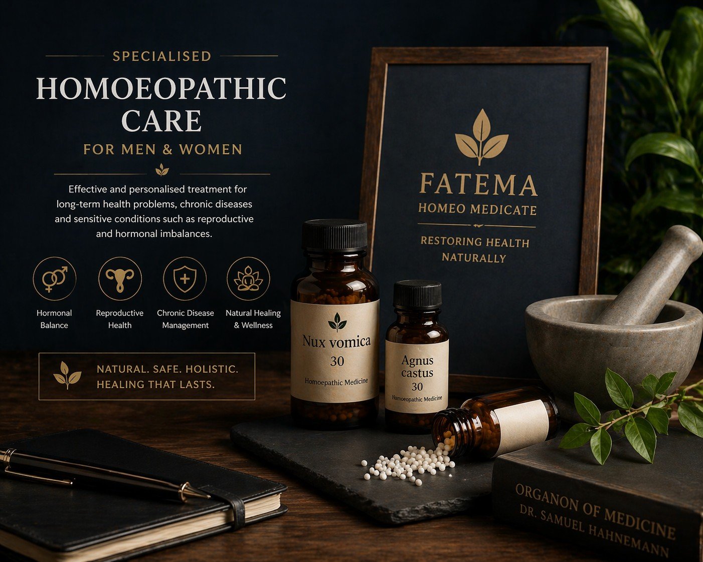 Men & Women Specialized Homeopathic Treatment